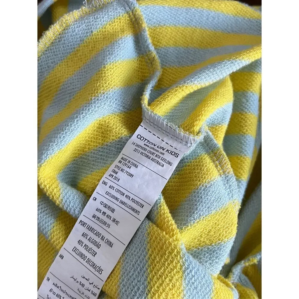 COTTON ON KIDS Girls 4 Striped Knit Dress BUY 2 GET 1 FREE
